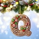 thumbnail image 4 of Seyotauo 26 Gingerbread Alphabet Letter Ornaments, Christmas A to Z Letters - Xmas Tree Hanging Ornaments for DIY Crafts, 4 of 4