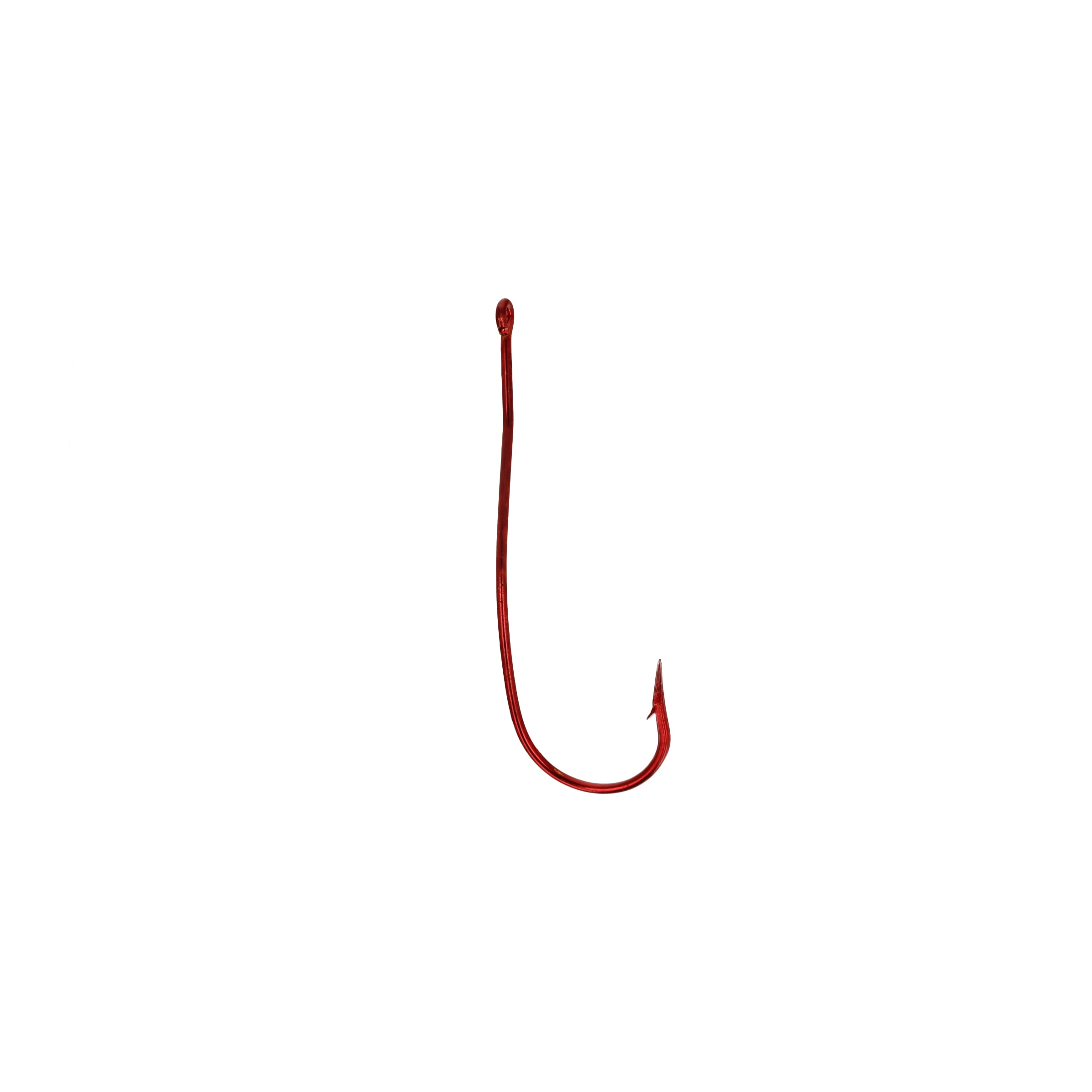 Lazer Sharp L022RGH-1/0 Aberdeen Hook, Red, Size 1/0