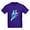 Purple, variant on CafePress - Power Rangers Blue Ranger Punching Kids T Shirt - Dark T-Shirt Kids XS-XL