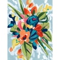 thumbnail image 3 of Vess, June Erica 12x14 Black Modern Framed Museum Art Print Titled - Petal Pop I, 3 of 5