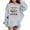 Z25-Grey, variant on Oversized Graphic Hoodie for Girl Lazy Sloth Slogan Print Preppy Hoody Sweatshirt Cute Casual Sweater Tops,11-12 Y