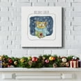 thumbnail image 4 of Christmas Owl-Premium Gallery Wrapped Canvas - Ready to Hang, 4 of 9