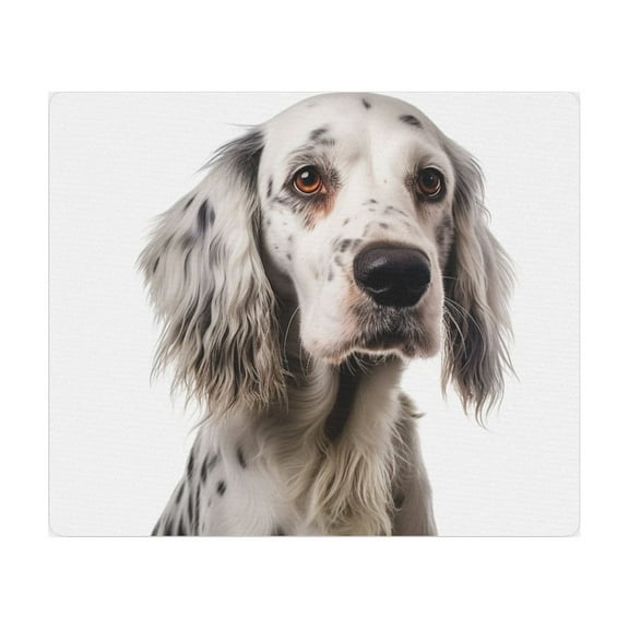DistinctInk Mouse Pad - 1/4" Foam Rubber - English Setter