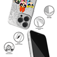 thumbnail image 3 of Mobile phone case with glitter overflow effect for Apple IPHONE 13 MINI original and officially Licensed The Powerpuff Girls pattern The Powerpuff Girls 029 adapted to the shape of the mobile phone, 3 of 5