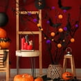 thumbnail image 3 of Bolas de pompones Tegeme, 1200 unidades, para manualidades de Halloween (negro, naranja, morado), 3 of 7
