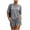 Gray, variant on Hulanddfd Women's Set Solid Short-Sleeve Round-Neck Split-Hem Top and Shorts Athletic Set Army Green Size M