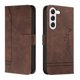 thumbnail image 1 of Funda con tapa estilo vintage para Samsung S23, ranura para varias tarjetas, protección total, estilo retro, material PU+TPU, 1 of 5