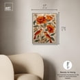 thumbnail image 4 of Two Birds Canvas Print Floral Wall Decor by Art Remedy, Silver Frame, 16 x 20, 4 of 5