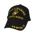 thumbnail image 1 of Eagle Emblems CP00305 U.S. Marines Logo Cap  Navy Blue, 1 of 1