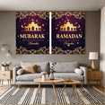 thumbnail image 6 of LUUFILx Ramadan Mubarak Celebration Banner Party Decors Background Islamic Backdrop Eid Decoration Religious Festival Photography Props Mubarak Wall Art, 6 of 9