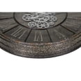 thumbnail image 3 of Monarch Specialties I 9075 - Clocks, 24" Round, Gear Mechanism, Wall Clock, Grey, Transitional, 3 of 4