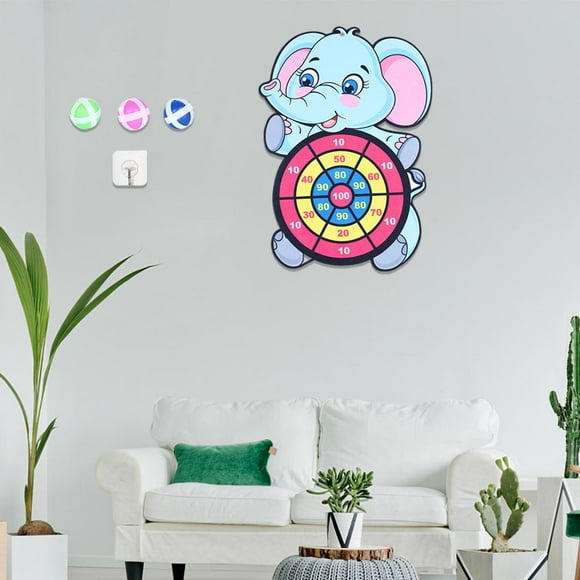 de dardos de adhesiva de objetivo de juguete clásico con 3 s Actividad familiar creativa para interiores Juegos de Navidad de Yotijar bola de destino pegajosa