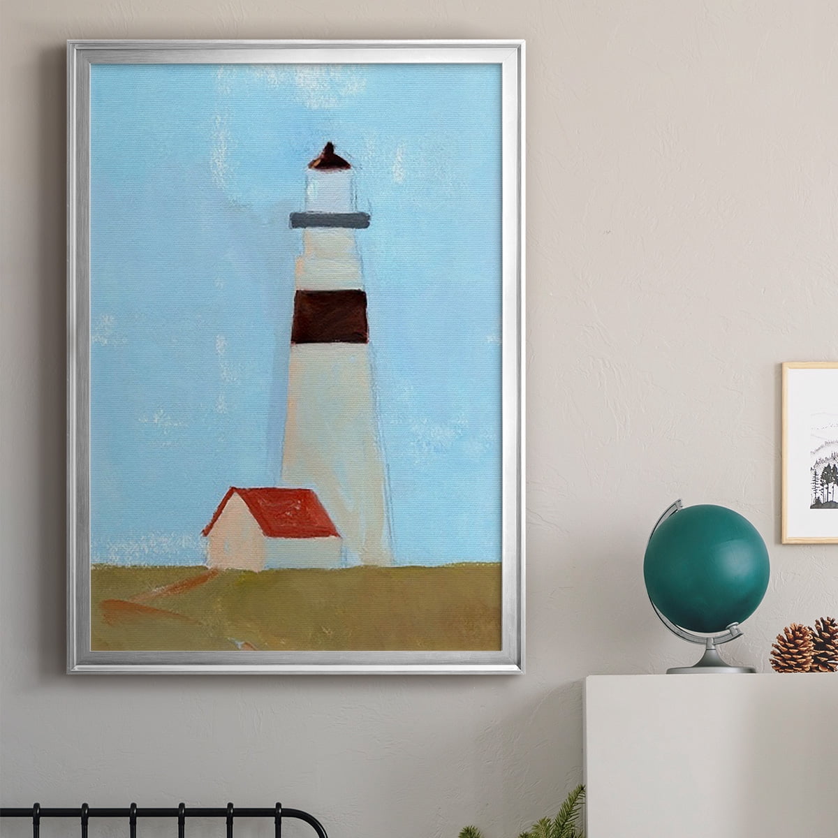 Lookout Point II Premium Framed Print, in Gold, Black, or Silver - Ready to Hang