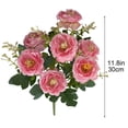 thumbnail image 3 of Flores Artificiales para Exterior, Ramo de Boda Artificial, Decoración de Pared con Flores Realistas, Flores Artificiales Vibrantes para El Hogar, Flores Artificiales para Fiestas Al Aire Libre, 3 of 6