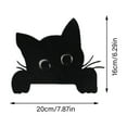 thumbnail image 3 of Cute Peeking Cat Door Topper | Over The Door Sign | Cat Sign | | Cat Second Christmas Together Ornament Mailman Ornament Oversized Christmas Bulbs And Ornament Shatterproof Ornament Set Hairdresser, 3 of 4