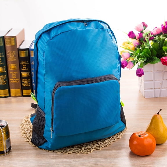 Light Waterproof Folding Backpack, Backpack, Outdoor Sports, Mountaineering Bags, Travel Bags, Student Bags Customized,Rose Red