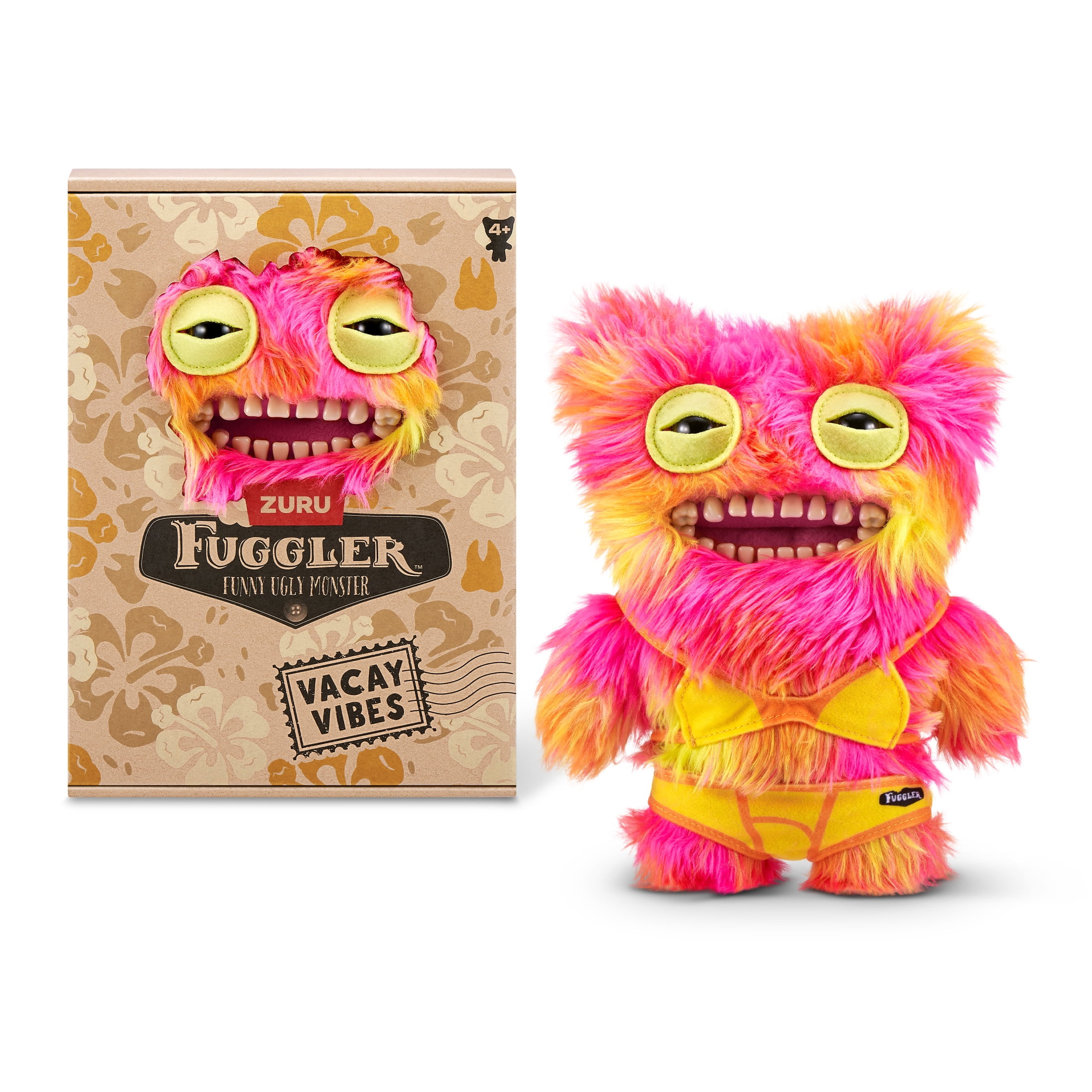 Fuggler Vacay Vibes 9 inch (Greedy Grinner), Funny Ugly Monster