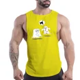thumbnail image 3 of Ropa para hombre, camiseta sin mangas de secado rápido, camiseta sin mangas, baloncesto, moda para exteriores, ocio, transpirable, cuatro estaciones, Y2k, deporte, Fnaf, gimnasio, 3 of 5