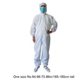 thumbnail image 2 of Traje de sobretodo Hospital de laboratorio Traje de protección no tejido desechable Ropa protectora Advancent HA4662-00B, 2 of 6