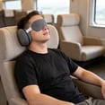 thumbnail image 4 of Almohada de Viaje de Espuma Viscoelástica para El Cuello con Antifaz – Soporte En Forma de U para Siestas, Ideal para Avión, Coche, Oficina y Hogar., 4 of 6