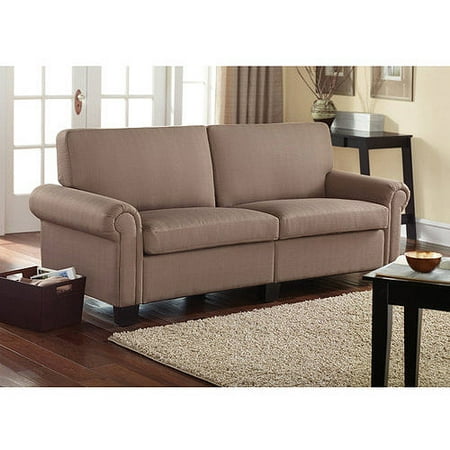 Mainstays Sofa, Brown - Walmart.com Mainstays Sofa, Brown - Mainstays Sofa, Brown - Walmart.com