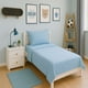 thumbnail image 2 of Juego de Sabanas Microfibra Frescas y Antiarrugas Kyuden Home Azul Cielo Individual, 2 of 5