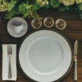 thumbnail image 2 of Amuse- Professional Gourmet Porcelain Dinner Plate- Set of 6 (Dinner Plate), 2 of 5