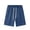 Blue_#02, variant on Sewkxo Mens Sports Shorts Trendy Elastic Waist Drawstring Lounge Trouser Spring Summer Loose Casual Shorts Trousers with Pockets,Navy 2XL