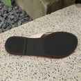 thumbnail image 4 of Women's Beach Flip-Flops Casual Summer Flat Slippers Outdoor Comfortable Versatile Sandals Round Toe Open Toe Flat Weaving Slippers, 4 of 9