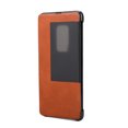 thumbnail image 3 of Para HUAWEI Mate 20 Funda para teléfono móvil Funda protectora inteligente para dormir (marrón), 3 of 8