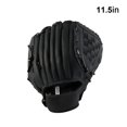 thumbnail image 6 of BESTSKY 11.5-Inch Softball Thicken Baseball Hand Glove for Outdoor Team Sports Adult Softball Glove (Black), 6 of 6