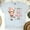 Ash, variant on Too Cute for the Naughty List T-Shirt | Elf Holiday Graphic Tee, White, Size S