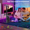 thumbnail image 3 of Stringless Smart Guitar, Foldable Automatic Accompaniment Guitar, Travel Backing Guitarra with Real Time Chord Accompaniment, Storage Bag, 3 of 7