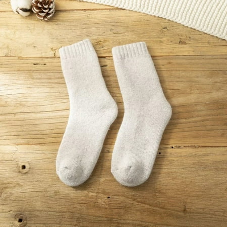 

4 pair Womens To Keep Warm Sock Pure Color Upset Lightweight Cotton Socks Color Random