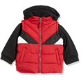thumbnail image 1 of Boys' Midweight Vest 2fer Jacket, Red, 18M, 1 of 1