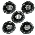 thumbnail image 1 of Unique Bargains 5 Pcs Black Mesh Elastic Bun Cover Hairnets for Women, 1 of 1