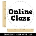 thumbnail image 2 of Online Class School Fun Text Rubber Stamp for Scrapbooking Crafting Stamping - Small 3/4 Inch, 2 of 7
