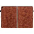thumbnail image 1 of XYX Tablet Case for Samsung Galaxy Tab S6 Lite 10.4 Inch SM-P610 SM-P613 SM-P615, Lily Flower Pattern PU Leather Multiple Viewing Angles Stand Slim Folio Tablet Cover (Brown), 1 of 7