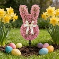 thumbnail image 6 of JHEHF 29.5inch Easter Boxwood Topiary Trees with Ground Stake Cute Rabbit Shaped Boxwood Topiary Tree Home Ornament for Indoor Outdoor Home Porch Garden Festival Decor, 6 of 9