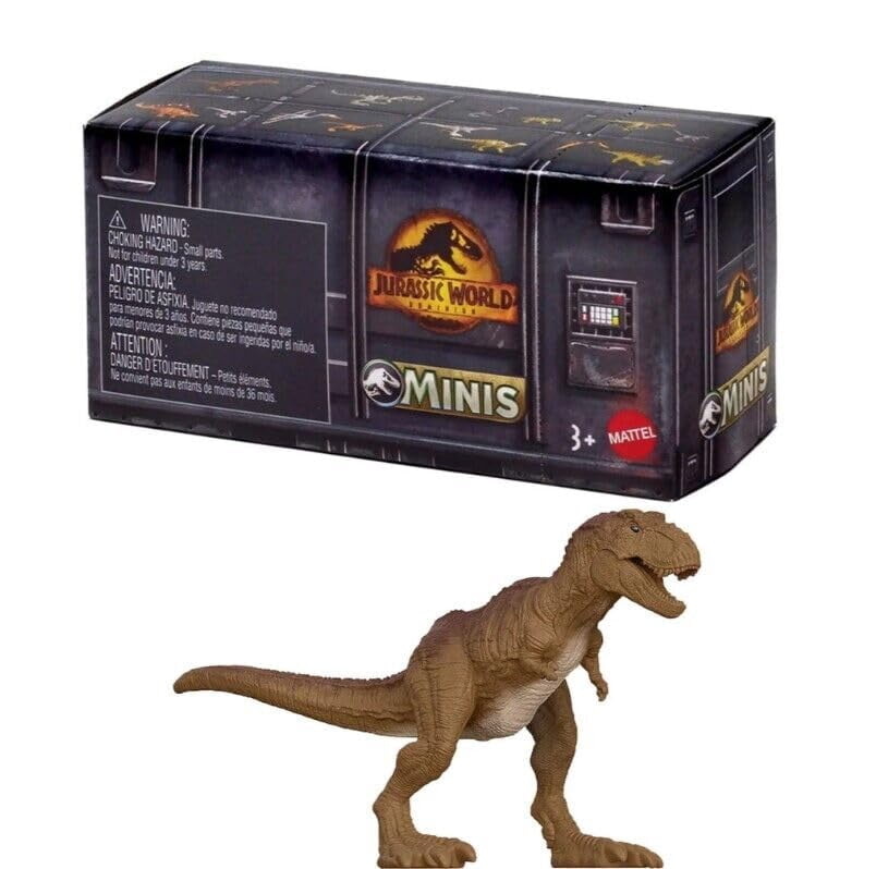 Jurassic World Dominion Minis Surprise Pack Box (Pack of 3)