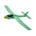 thumbnail image 3 of Avión de espuma para lanzar, avión de espuma, avión de juguete resistente para volar, juguete deportivo para exteriores, patio, playa, interior, césped, niños. Verde, 3 of 8