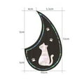 thumbnail image 2 of Professional Diy Guitar Pickguard Scratch Plate Self-Adhesive Protective Sticker, 2 of 5
