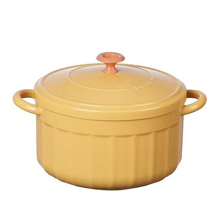 

ERTUTUYI Stainless Steel Fresh-keeping Preservation Bowl Lid Double Insulation Lunch Pot
