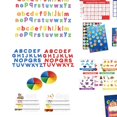 thumbnail image 3 of Alfabeto divertido creativo, aprendizaje de palabras básicas, ortografía, tarjeta de letras, letras en inglés Mayúscula minúscula, 3 of 3