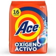 thumbnail image 1 of Detergente en Polvo Ace Limpieza Rápida, con Oxígeno Activo y Fácil Disolución, 16 Cargas (1.7 kg), 1 of 5