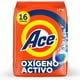 thumbnail image 1 of Detergente en Polvo Ace Limpieza Rápida, con Oxígeno Activo y Fácil Disolución, 16 Cargas (1.7 kg), 1 of 5