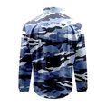 thumbnail image 5 of BiZtdJrK Long Sleeve Shirts for Men Casual Trendy Lapel Camo Printed Blouse Regular Fit Button Down Shirts 2025 Outdoor Work Tops Camouflage XXL Limited Time Sale, 5 of 6