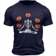 thumbnail image 3 of ¡Nuevo! Camiseta Retro con estampado de Halloween de manga corta con cuello redondo versátil a la moda para hombres disfraz de fiesta de diversión callejera, 3 of 5