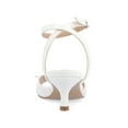thumbnail image 4 of Journee Womens Jennifer Kitten Heel Ankle Strap Open Toe Dress Sandals, 4 of 9