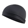 thumbnail image 4 of Kyusrd Helmet Liner Sweat Wicking Cap Running Hats Cycling Skull Caps 6, 4 of 4
